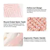 Suministro Exclusivo Transfronterizo de Peines de Costilla para Mujer, Peines de Estilismo para Cabello Graso, Peines de Peluquería, Peines de Alto Volumen, Peines Grandes Curvos con Forma de Espiral para Mosquitos, Peines de Masaje