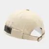 Gorro de moda estilo coreano con parche para hombre, gorra de verano japonesa simple y versátil sin visera, gorra retro de tendencia de casero