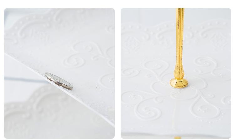 点心盘 水果盘 干果盘 蛋糕盘 三层果盘