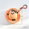 Linda cartera de patata para monedas, funda de mini audífonos de dibujos animados, bolsa de almacenamiento, llavero, colgante para mochila, regalo de peluche