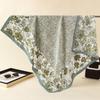 Pañuelo Cuadrado Pequeño de Seda Nuevo Estilo 2024 para Mujer, Combinación con Todo, Estilo Coreano, Decorativo, Estampado, Pañuelo Profesional, Chal de Doble Uso, Pañuelo Pequeño