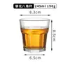 Taça de Vinho de Bar KTV Taça Aço Inoxidável Taça Octogonal Fundo Espessado Copo de Cerveja Copo de Licor Copo de Água Xícara de Chá Taça de Vinho Pequena