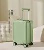 Nova mala leve de 16 polegadas para crianças, pequena, com senha, adequada para embarque, mala de rodinhas para viagem, silenciosa para mulheres e homens