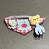 Ropa para Muñecos de Algodón de 10 cm Baberos para West Highland de 13 cm Baberos Triangulares de Gatito Paños para Babas Venta al por Mayor