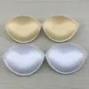 Atacado Pronto Roupa de Banho Biquíni Espessado Push-Up Esponja Almofada para Seios Inserir Sutiã Lingerie Molde de Silicone em Formato de Bolinho