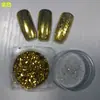 Unhas cor platina prateada pó dourado flash pastel platina KG Atacado novo pó para unhas platina dourada folha prateada