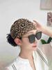 Gorro Cubre Canas Blanco para Mujer 2025 Nuevo Estilo Turbante Sombrero Otoño Transpirable Malla de Encaje Pañuelo para la Cabeza Sombrero Artístico Retro