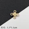 Famoso en Internet Colgante de Llavero Estrella Estilo Antiguo Joyería para Pulsera Aleación Galvanizada Juguete Cultural Collar Pulsera