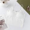 Ropa Interior de Belleza de Seda de Hielo para la Espalda Sujetador para Mujer Ropa Interior Antideslizante Base Ligera Envolvente Pecho Camisola Chaleco de Verano Outlet de Fábrica
