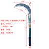Marca Xiangrui Mango Recto Hoz Creciente Hoz Agrícola para Cosecha Trigo Arroz Hoz Cuchillo para Desbrozar y Pastorear Jardín Exterior