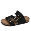 Sandalias de Hombre Verano Nuevas Sandalias Birkenstock para Hombre Uso Dual Exterior Conducir Ropa Exterior Transpirables Resistentes al Desgaste Pantuflas para Hombre