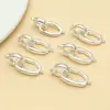 Fivela de Colar de Pérolas de Preservação de Cor 18K Fivela Universal Fivela de Conexão Fivela de Enrolar para Pulseira Colar Acessórios de Joias DIY Feitos à Mão
