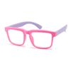 2026 Nuevo Modelo Gafas de Silicona para Niños y Niñas, Aptas para Lentes de Graduación, Gafas Cuadradas Infantiles sin Graduación, Venta Directa del Fabricante P8380