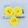 Rosa Dulce Simulada Cabeza de Rosa Pequeña Arreglo de Boda Accesorios de Fotografía Flor de Seda Pared de Flores Arco Decoración Flores Hechas a Mano