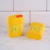 Caixa mini quadrada para instrumentos cortantes de 0,3L, recipiente para resíduos médicos com agulhas, lixeira empilhável, porta-agulhas, caixa de corte, atacado