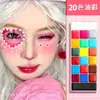 Nueva pintura para pintar caras de 20 colores pintura para pintar cuerpos pintura facial para niños maquillaje de Halloween Pascua