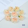 Brote de Clavel de Simulación Arreglo de Atmósfera Festiva Infantil Caja de Flores Caja de Regalo con Pastel de Flores Decoración de Mesa de Postres