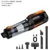 Aspiradora de Coche, Portátil Inalámbrica de Mano, Motor sin Escobillas de Alta Potencia, Doble Uso para Vehículo y Hogar, Aspiradora Pequeña Mini