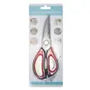 Tijeras Domésticas Personalizadas, Tijeras Desmontables para Alimentos, Tijeras Magnéticas de Cocina, Tijeras Acrílicas Rojas de Acero Inoxidable para Refrigerador