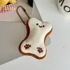 Chaveiro de Pelúcia Artificial Pequeno Animal Fofo Boneca Coração Feminina Pingente Rato Estudante Pingente de Chaveiro de Bolsa