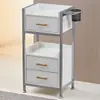 Gabinete de Barbería, Mesa de Herramientas para Salón de Peluquería, Gabinete de Herramientas para Permanente y Tinte de Salón de Peluquería, Gabinete para Cortar el Cabello, Carrito para Salón de Belleza, Equipo Estándar, Otros
