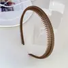 Diadema de plástico antideslizante con dientes para mujer, banda para el cabello, pinza para el cabello, accesorio para el cabello, para recoger el cabello suelto, para lavarse la cara y para aplicar mascarilla facial