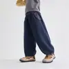 Nuevos Pantalones Largos Haima para Niños Otoño/Invierno 2026, Pantalones Deportivos Elegantes de Doble Cara de Felpa para Niños, Ropa de Invierno