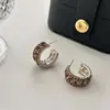 Pendientes de Aro Vintage Completamente Diamantados, Pendientes Únicos de Plata 925 con un Toque de Lujo, Pendientes de Aro Más Vendidos 2026, Clavos de Oreja de Plata Pura para Mujer