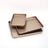 Horno comercial bandeja grande para hornear molde rectangular bandeja para hornear bandeja para hornear pizza bandeja para hornear pan pastel mousse al por mayor