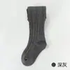 Medias Antipelusa para Niños de Primavera y Otoño, Leggings para Niñas, Calcetines para Bebé de Algodón Peinado Versátiles de Doble Aguja con Pie, Clase A