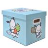 Caja de almacenamiento de rafia navideña rosa súper linda y delicada, caja de almacenamiento de novias de dibujos animados, caja de regalo gruesa de alto valor