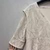 Novo Vestido de Renda Estilo Literário Japonês Cintura Alta Slim Solto Saia Longa para Mulheres