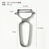 Pelador Multifuncional de Acero Inoxidable Rallador Doméstico de Cocina para Frutas y Verduras Pelador de Manzanas Herramienta Peladora de Verduras