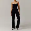 Atacado transfronteiriço de roupas de yoga: macacão esportivo de Pilates sem costura com costas cruzadas, roupa de ginástica modeladora, peça única para dropshipping