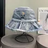 Sombrero de Pescador para Mujer, Moda Primavera y Otoño, Estilo Lavado, Sombrero de Sol, Protección Solar, Estilo Coreano, Sombrero Cubo Versátil, Fresco y Dulce