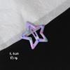 Clip de Estrella Ins Estrella de Cinco Puntas Clip bb Horquilla para Cabello Roto Vacantes Horquilla para Niña Clip para Flequillo de Niña Dulce Clip Lateral