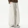 Nueva colección de otoño e invierno para hombre: pantalones largos de pierna ancha, modernos, holgados, de corte recto, estilo streetwear americano, pants deportivos casuales