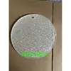 Acessórios de vidro para iluminação sala de estar quarto sala lustre de cristal tampa de luminária de teto abajur redondo peças de vidro