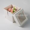 Caja de embalaje para pasteles, repostería barata y exquisita, al por mayor, cuadrada, con tapa