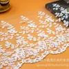 35cm de Largura Renda Preta e Branca Malha Renda Bordada Roupas Bainha de Saia Acessórios Tecido para Cama DIY