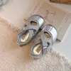Sapatos casuais femininos estilo coreano, com bico dividido falso em couro, Mary Janes com tira cruzada para primavera e outono, sapatos baixos casuais estilo balé