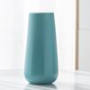 Vaso de cerâmica hidropônico de flor seca de flor artificial simples estilo europeu decoração de flores de entrada de casa artesanato decorativo