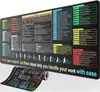 Amazon Excel Word Teclas de Acceso Rápido Alfombrilla para Ratón Inglés Almohadilla para Escritorio de Oficina Extra Grande Resistente a Manchas Antideslizante Transfronterizo