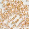 Cuentas de Barril de 8 mm, Cuentas Planas de Ojo de Gato con Purpurina Fina, Cuentas de Resina, Cuentas Sueltas, Accesorios para Pulseras Hechas a Mano para Bricolaje