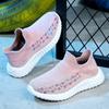 Zapatos Nuevos para Niños, Zapatos de Malla Fly, Zapatos de Coco, Zapatos Deportivos con Calcetines para Niñas, Zapatos Perezosos