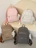 Mochila elegante de lunares para mujer, nuevo modelo 2026, gran capacidad, adecuada para estudiantes de secundaria y preparatoria, estudiantes universitarios y viajeros