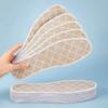 Plantillas Desodorantes para Hombres y Mujeres, Absorbentes de Sudor, Desodorantes y que Retienen la Fragancia, Plantillas de Carbón de Bambú y Ramio, Plantillas Finas de Verano Desodorantes y Transpirables
