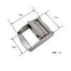 25mm aço inoxidável 304 316 fivela de zinco cinta de amarração fivela de pressão fivela de cadarço fivela de cinto fivela de aperto fivela de trava