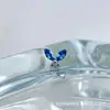 Aretes de Titanio Astmf-136 Aleación de Titanio 1.5X3 Marquise Mariposa Grande G23 Titanio Rosca Interna Aretes de Zirconia Piercing