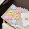 Pinza para el pelo con diseño de nube, estrella y lazo estilo chica, flequillo, lindo personaje de dibujos animados, DIY, suave y adorable, pegatina mágica creativa
